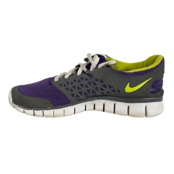Nike Women’s Free Run Shoes Size 8.5 Athletic Running Sneakers Gray Purple 2010 - Picture 4 of 11